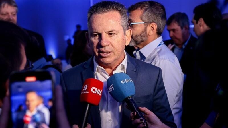 Mauro Mendes afirma que ele e Pivetta têm apoio da maioria dos prefeitos, “inclusive do PL”