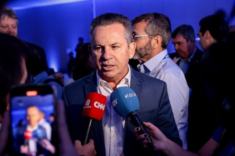Mauro Mendes afirma que ele e Pivetta têm apoio da maioria dos prefeitos, “inclusive do PL”