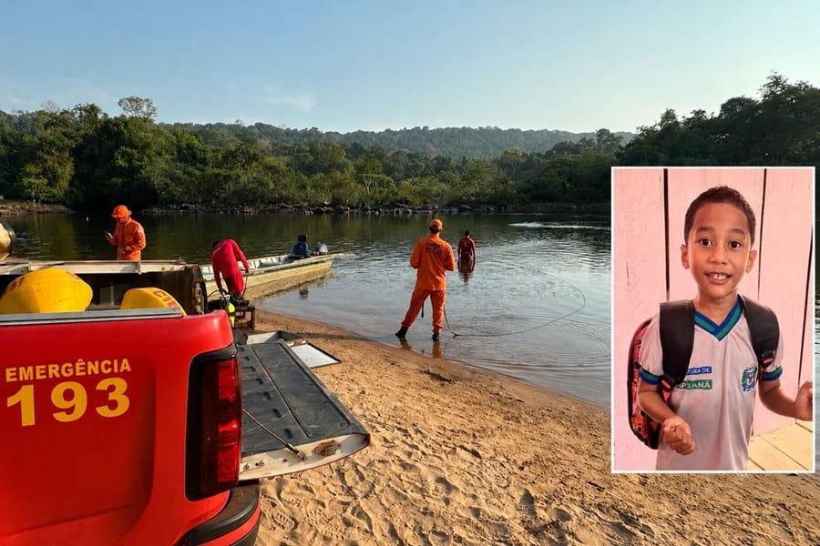 Corpo de menino de 5 anos é encontrado após dois dias de buscas em rio de Mato Grosso