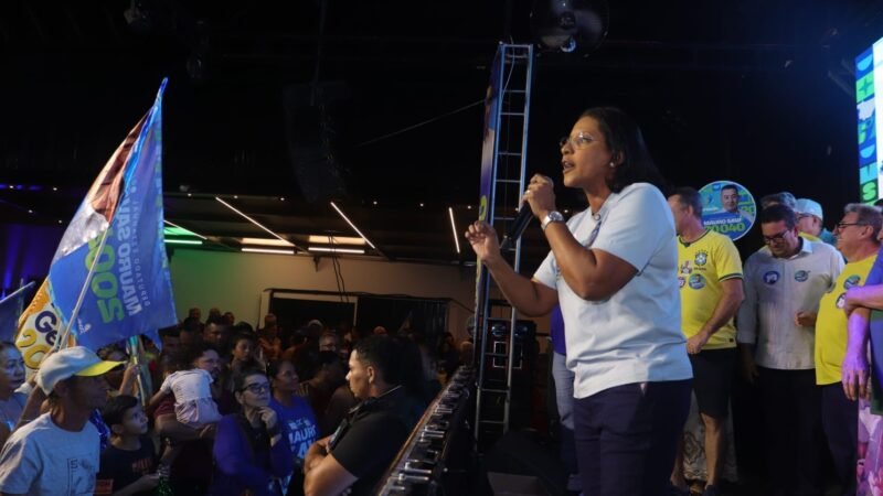 Gisela percorre municípios e começa a ocupar seu lugar na majoritária