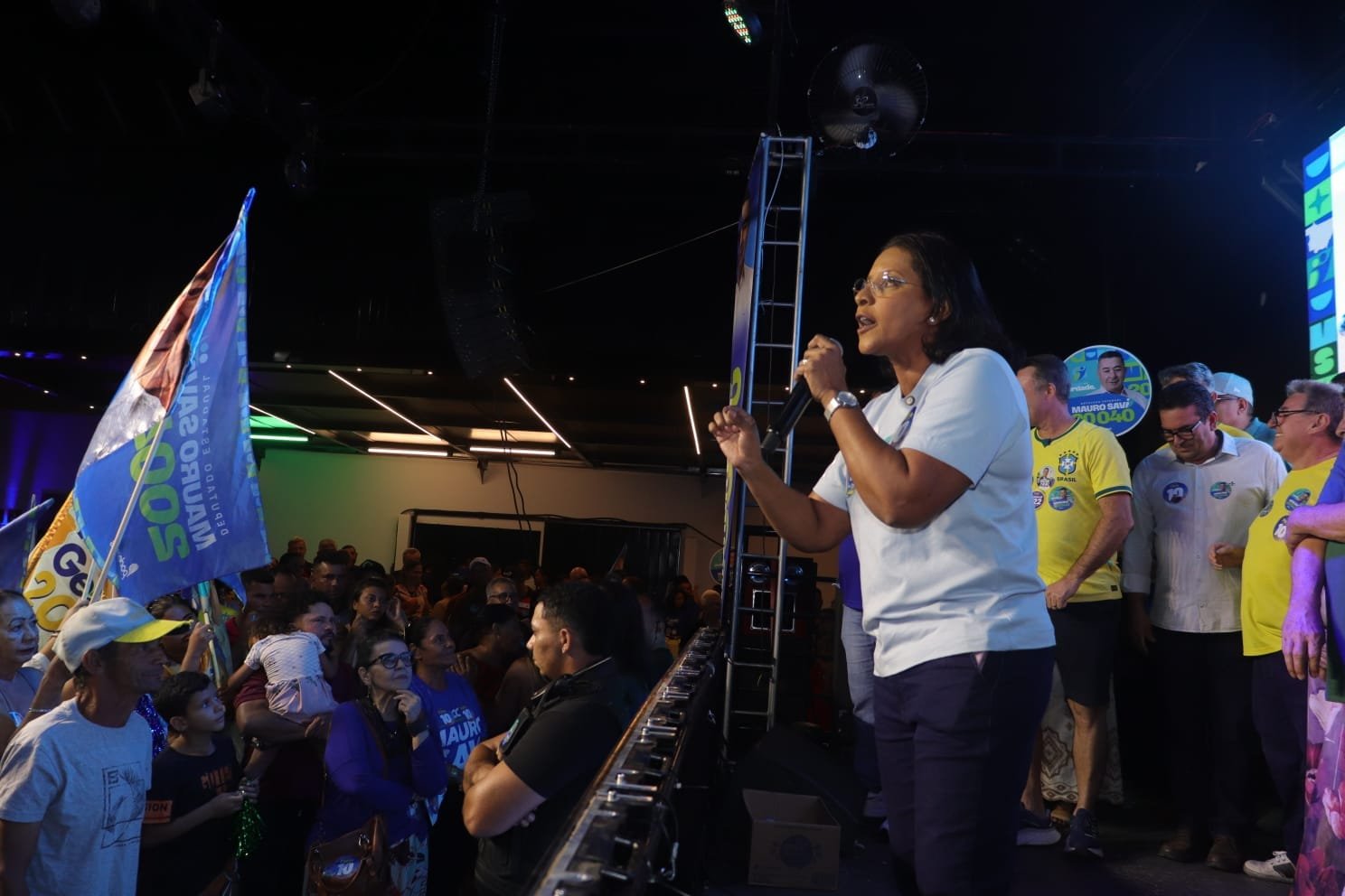 Gisela percorre municípios e começa a ocupar seu lugar na majoritária