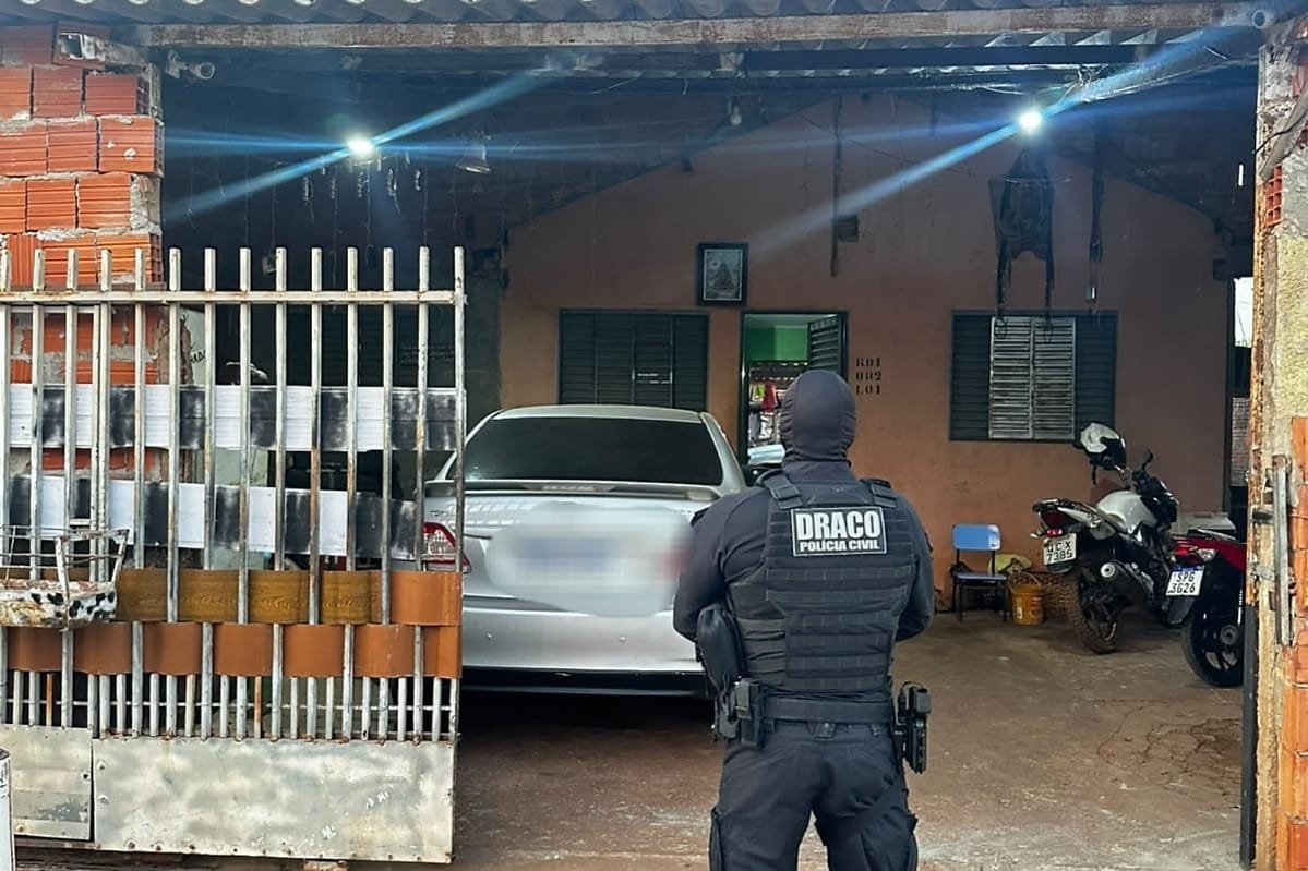 ‘Braço direito’ de líder de facção é alvo de operação contra lavagem de dinheiro em Cuiabá