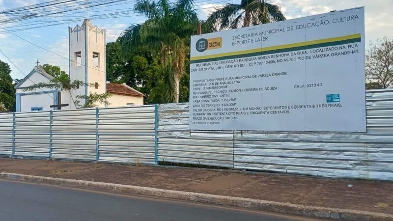 Obra de igreja é retomada e avança com previsão de conclusão em fevereiro de 2027