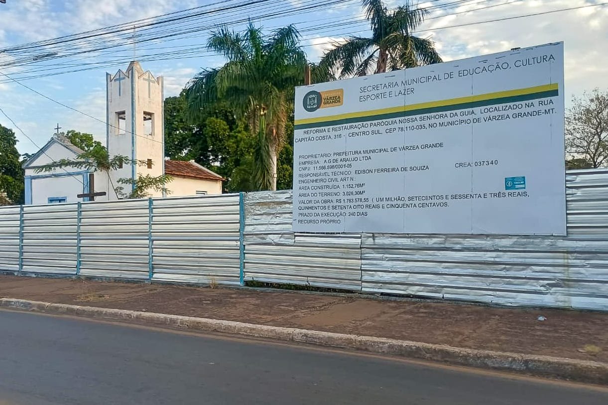 Obra de igreja é retomada e avança com previsão de conclusão em fevereiro de 2027