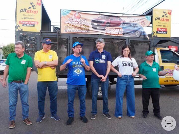 Rodrigo da Zaeli lança campanha à reeleição com apoio de Zé Medeiros e candidatos do PL