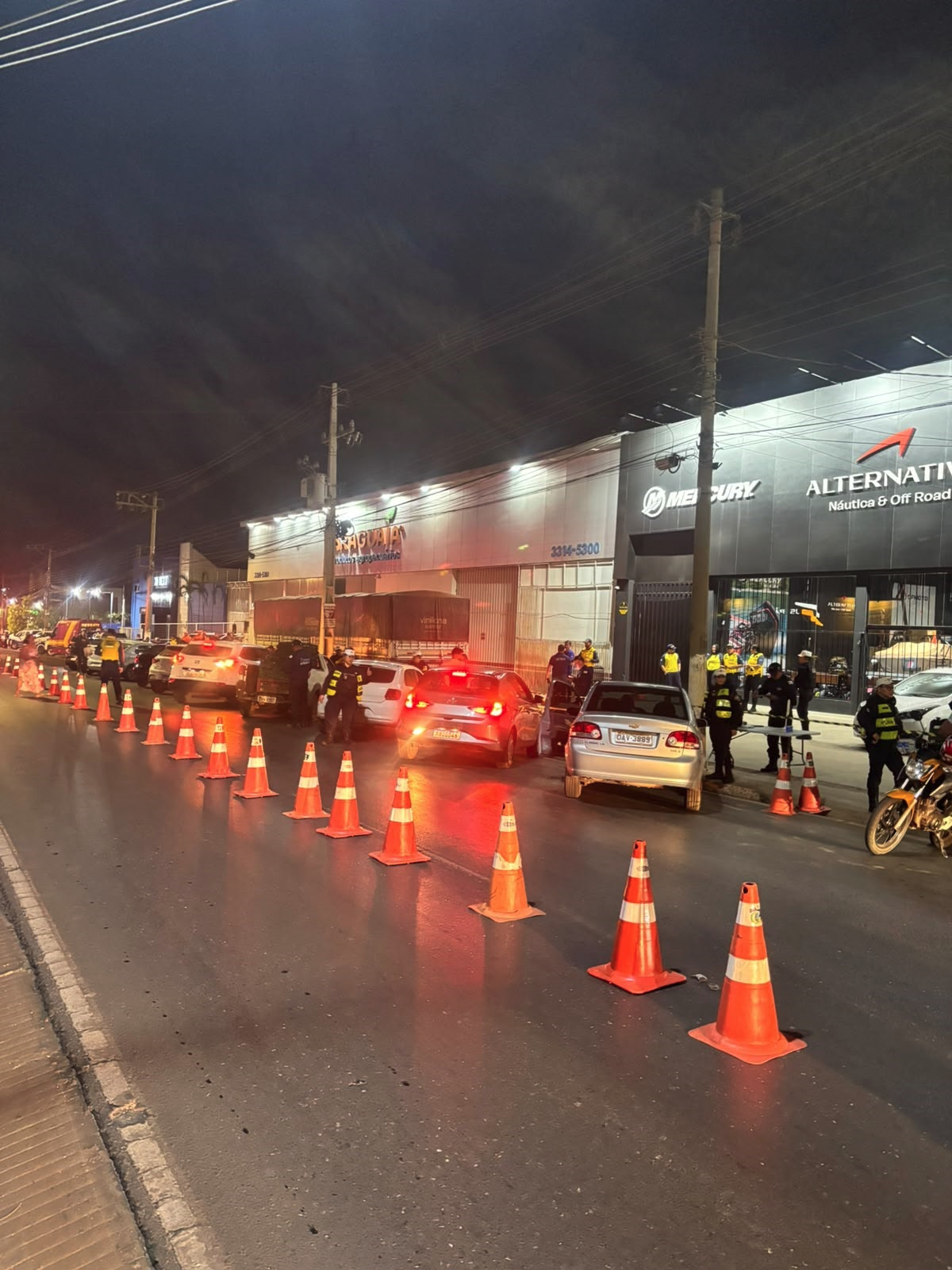 Operação Lei Seca prende cinco motoristas por embriaguez em Cuiabá