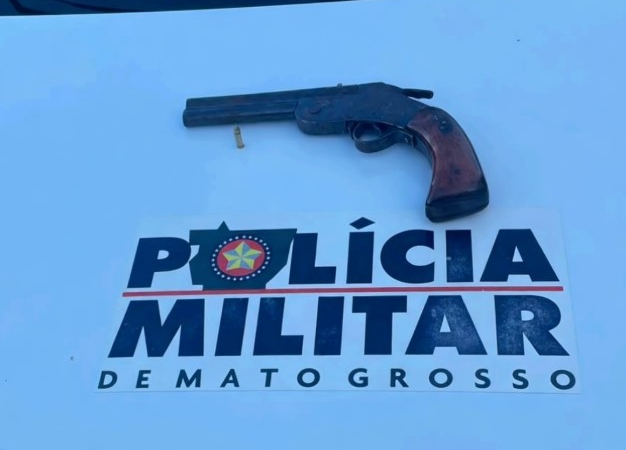 Polícia Militar prende homem após ameaça de morte contra ex-companheira e confisca arma