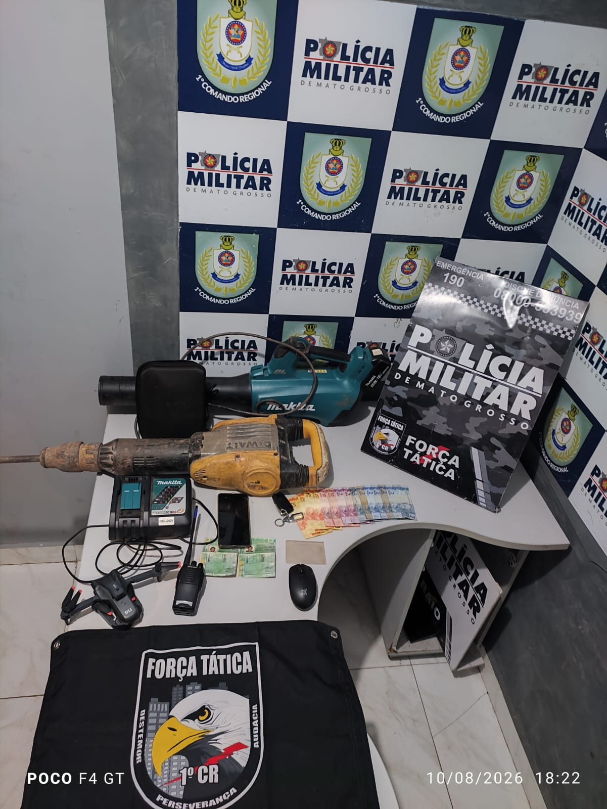 Suspeito de integrar quadrilha especializada em roubos de fios de cobre é preso