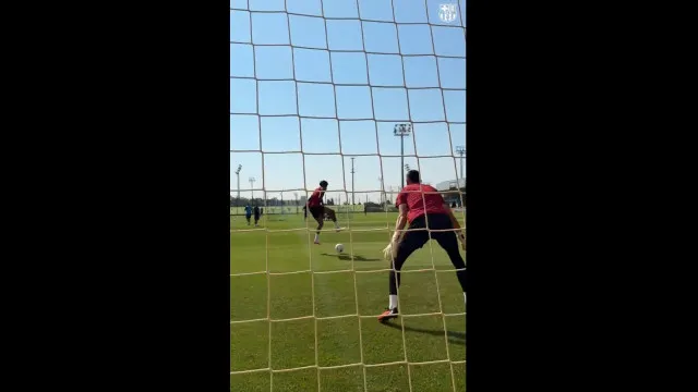 ‘Que maldade!’: Gesto de Lamine Yamal no treino do Barça dá o que falar