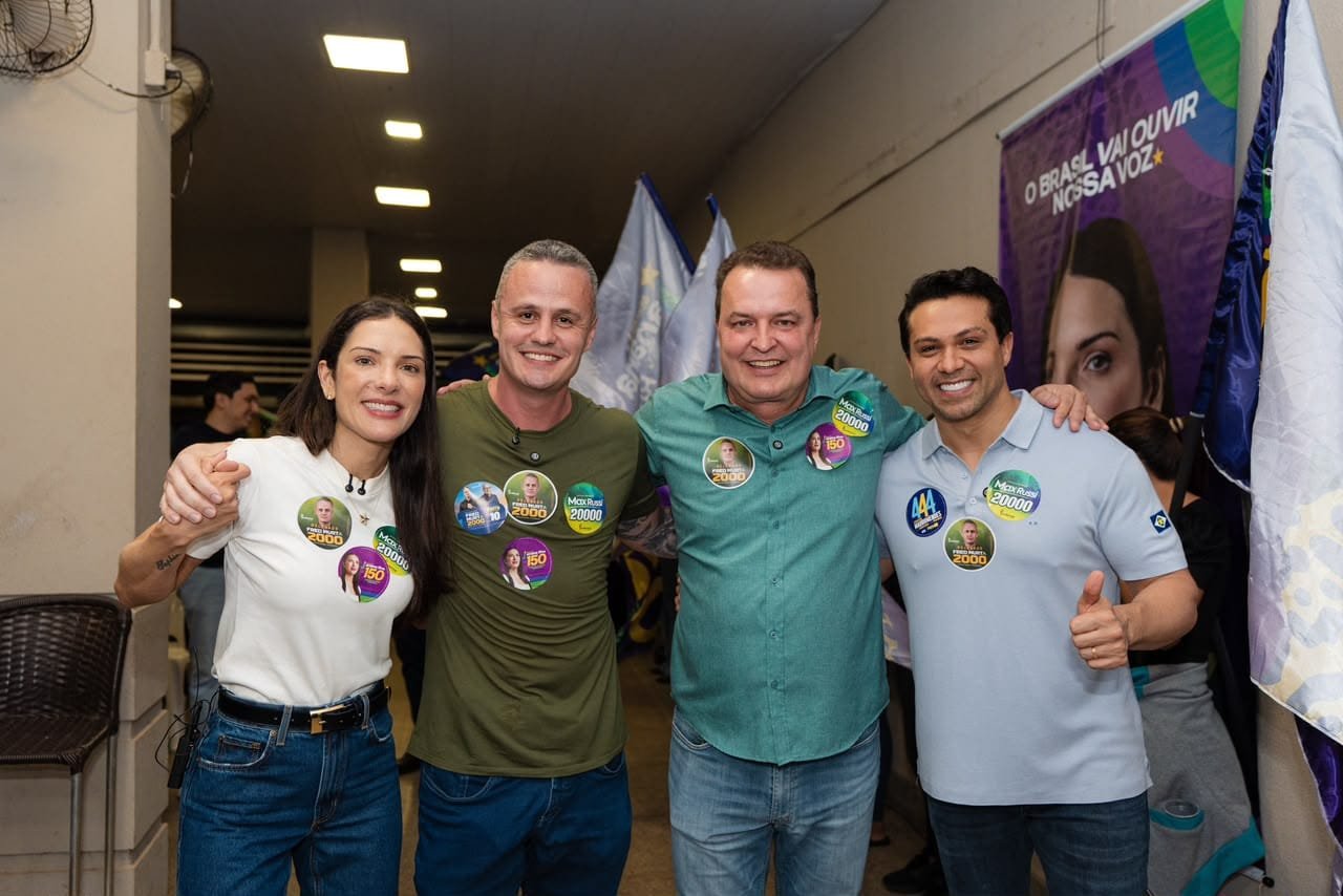 Em ato com Max e Janaina, Fred Murta reforça segurança como bandeira para Brasília