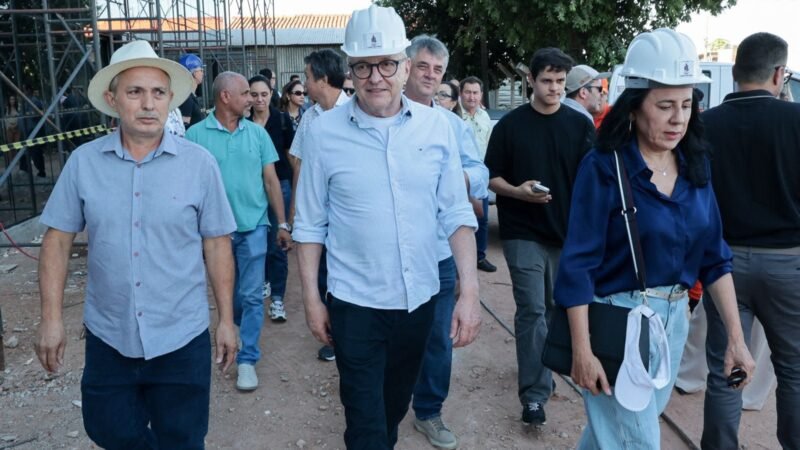 Pivetta percorre maratona de obras em Cáceres e destaca missão de “fazer a diferença na vida das pessoas”