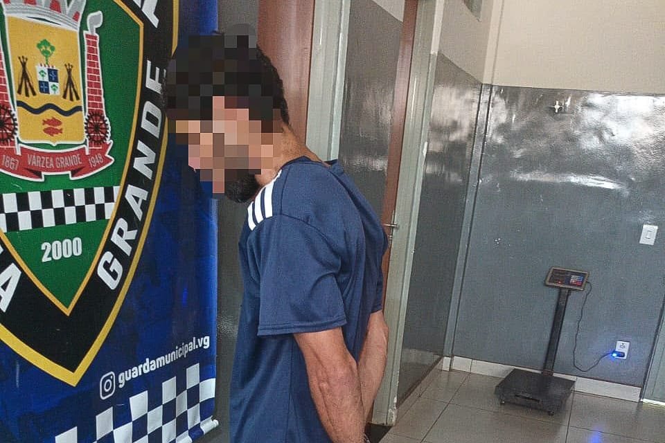 Tornozelado é preso em Várzea Grande após quebra de medida protetiva contra ex-mulher