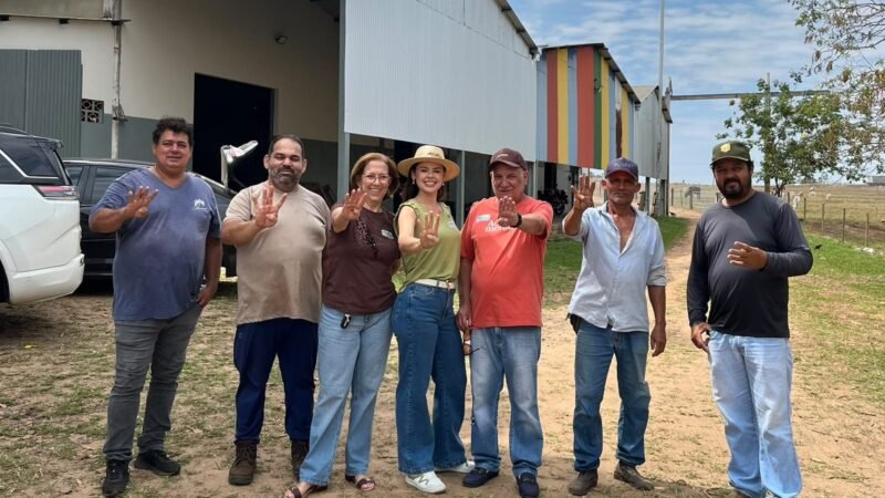 Michelly percorre quatro municípios e amplia diálogo com moradores de MT