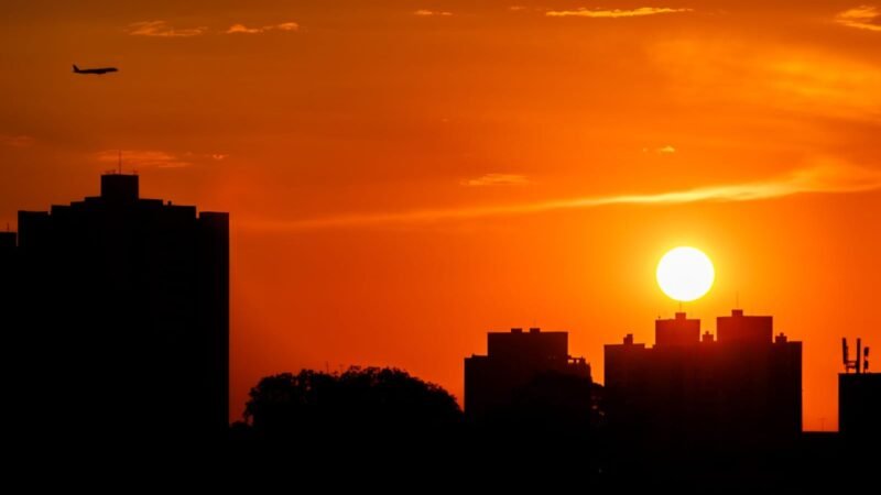 Cuiabá entra em alerta vermelho devido onda de calor e pode ultrapassar marca de 40 graus
