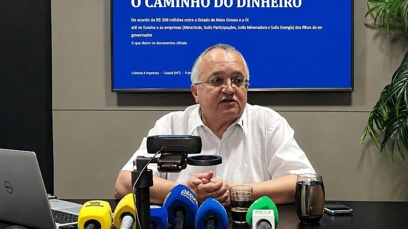 Taques acusa Mauro de “facção criminosa” e cobra extratos sobre R$ 308 milhões da Oi