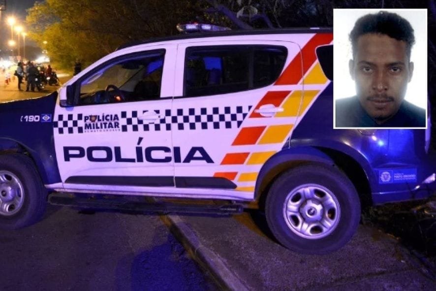 Após matar mulher, atirar nos filhos e fugir em trator, homem morre em confronto com a PM