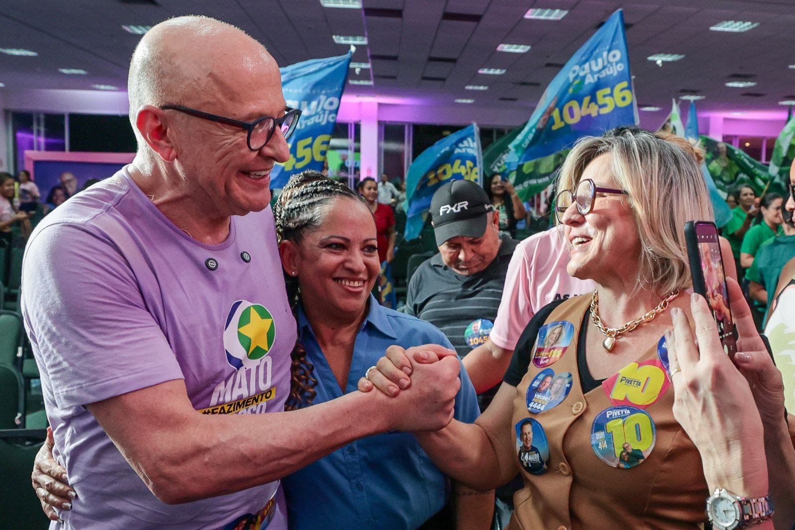 Pivetta exalta apoio de prefeitos do PL e ‘alerta’ sobre Wellington Fagundes: “Quem conhece, não vota”