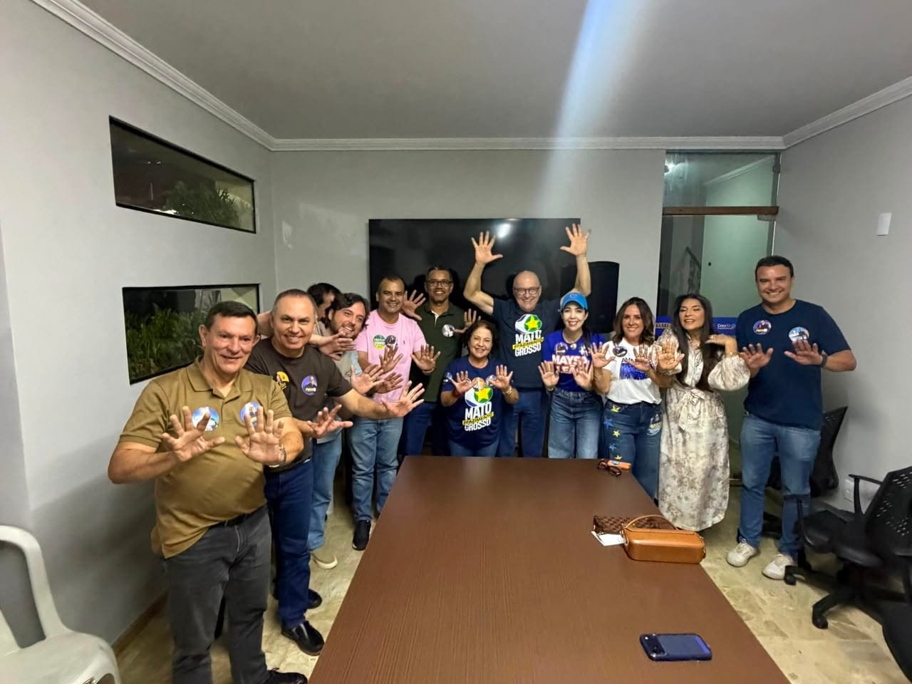 16 vereadores de Cuiabá reforçam apoio à reeleição de Pivetta