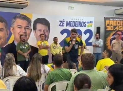 Medeiros abraça vice de Wellington e reforça união do PL pela candidatura ao governo