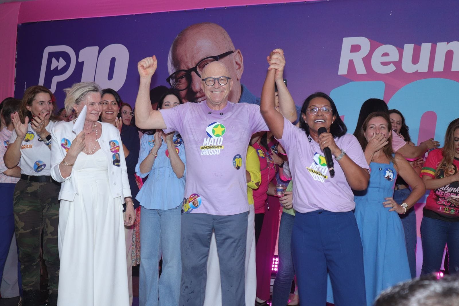 Pivetta e Gisela se comprometem com mais de 2 mil mulheres de priorizar a pauta feminina