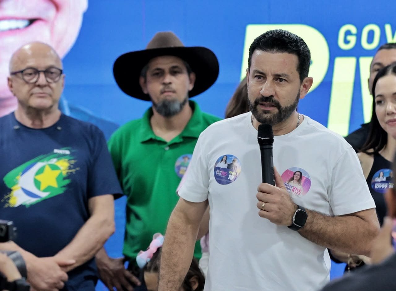 Prefeito rechaça “deixar Mato Grosso cair em mãos erradas” e defende reeleição de Pivetta