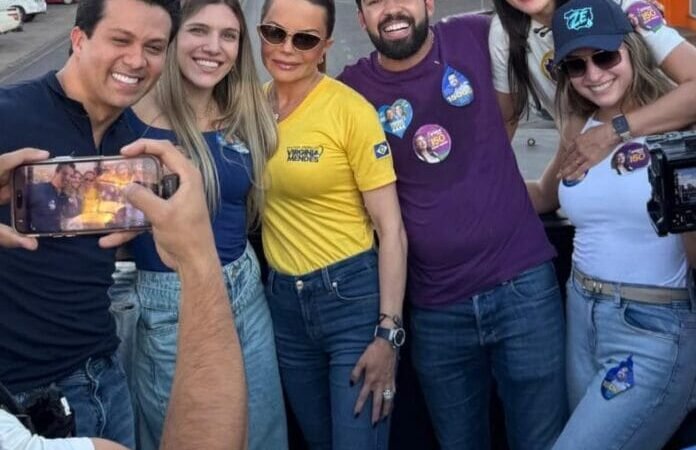 Janaína Riva minimiza foto ao lado de Virgínia Mendes e afasta rumores de aliança