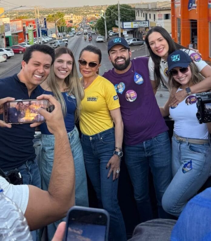 Janaína Riva minimiza foto ao lado de Virgínia Mendes e afasta rumores de aliança