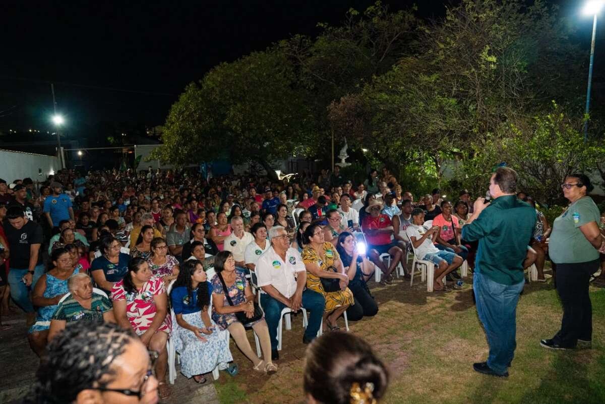 Max reúne multidão em Várzea Grande e defende expansão de projetos sociais