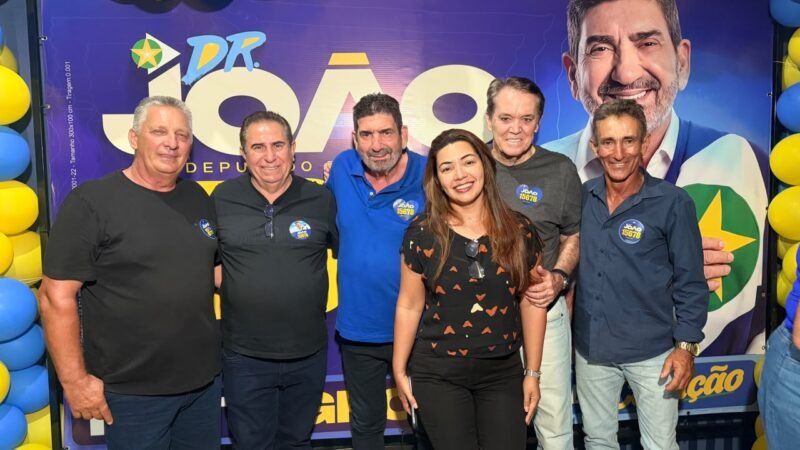 Dr. João reúne mais de 300 apoiadores em encontro político em Guarantã do Norte
