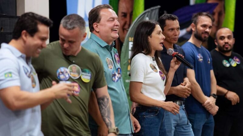Janaina Riva diz que Max Russi será ‘estufa urna’ das eleições durante ato político
