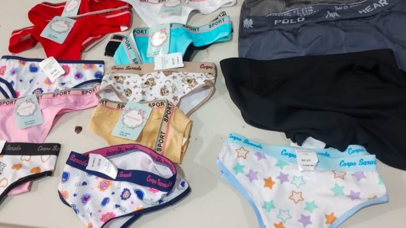 Idoso é flagrado furtando calcinhas infantis e cuecas em lojas de Várzea Grande