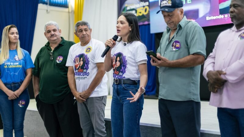 Janaina recebe apoio de mais de 30 presidentes de bairros de Cuiabá e promete recursos