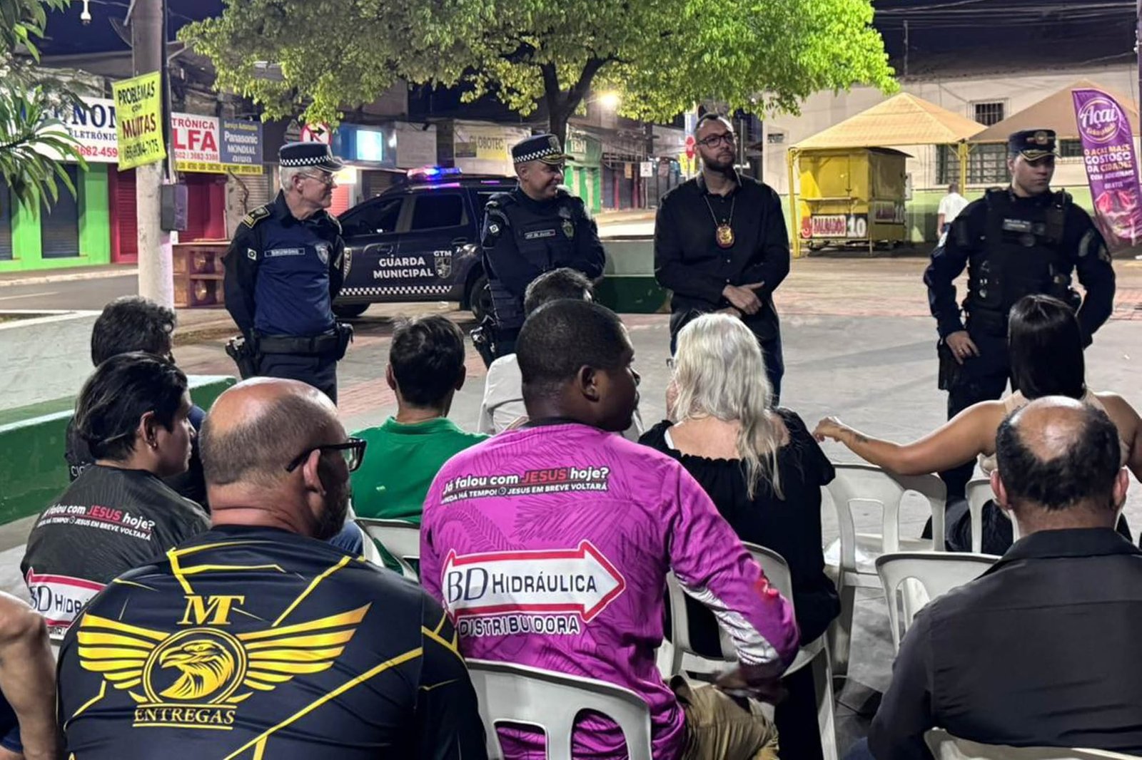 Segurança e comerciantes unem estratégias para reforçar proteção no Centro
