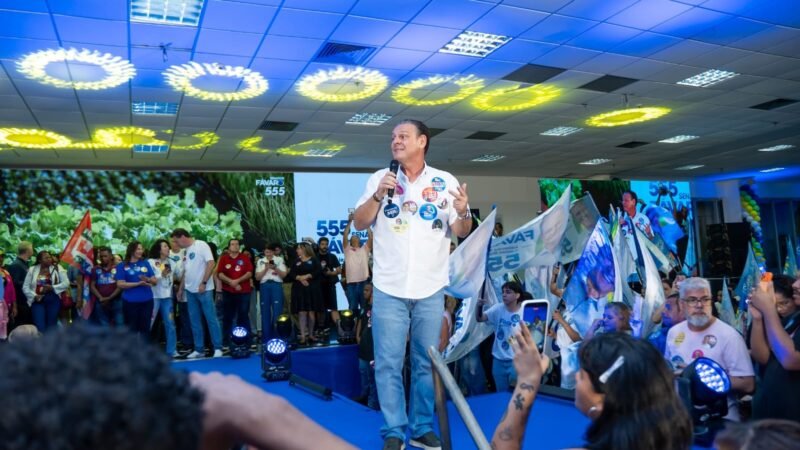 Fávaro reúne 5 mil pessoas em Cuiabá, agradece apoio e aposta em arrancada na reta final em MT