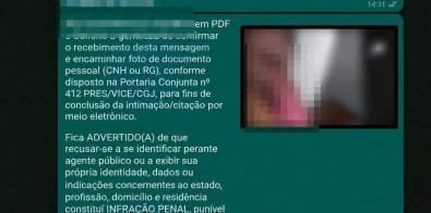 Suposto PM ameaça oficial de Justiça e envia foto de pênis para ex em Cuiabá
