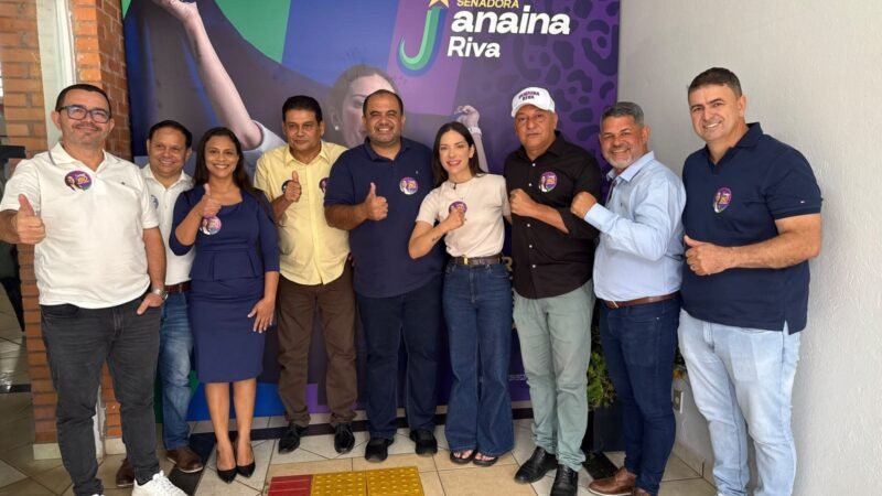 Janaina Riva recebe apoio de 18 vereadores de Várzea Grande na disputa ao Senado
