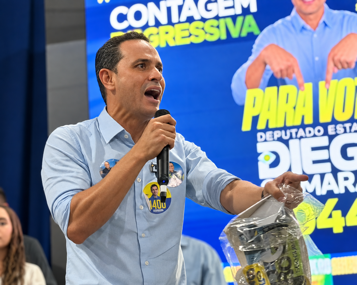 Diego Guimarães lança campanha em Guarantã para mais de 500 pessoas, defende duplicação da BR-163 e apoia Pivetta e Bolsonaro
