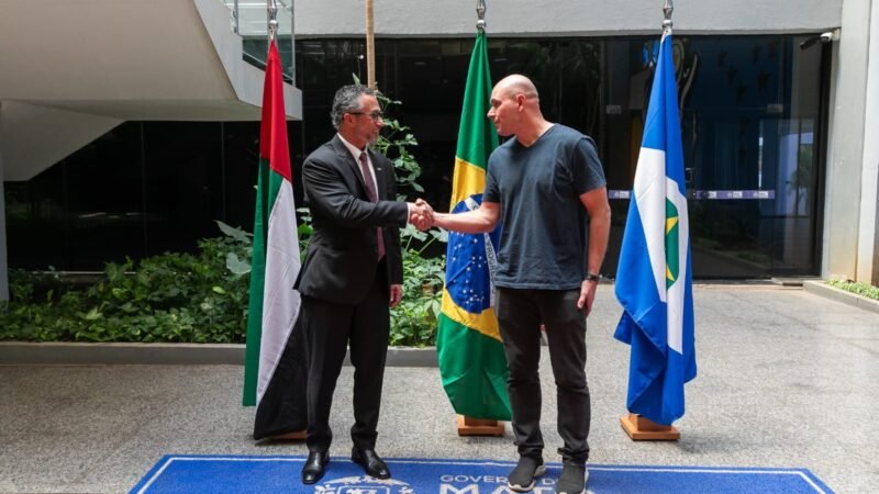 Abilio recebe embaixador e trata de turismo, segurança alimentar e novas parcerias