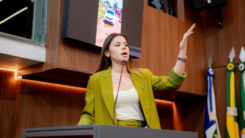 Michelly defende porte de arma para mulheres com medida protetiva: ‘Direito de escolher se defender’