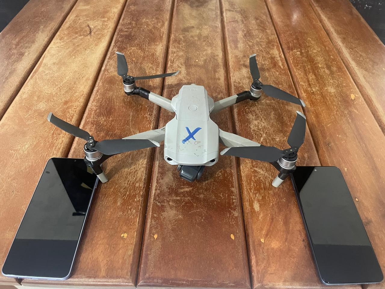 Polícia Penal apreende drogas com mulher e intercepta drone com celulares