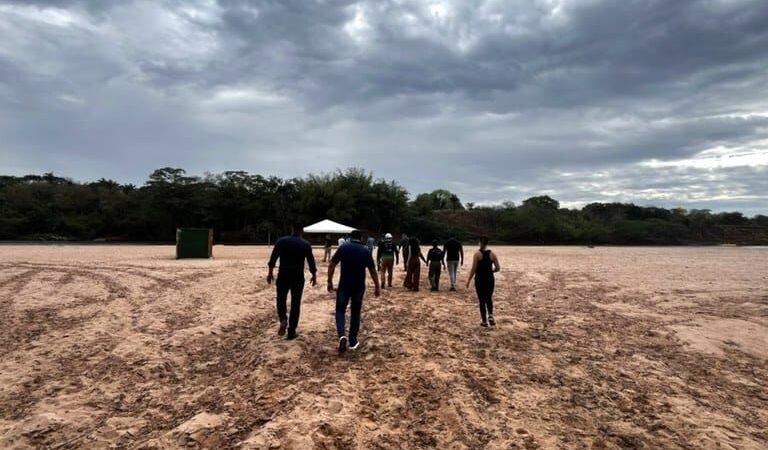 MPF e órgãos ambientais vistoriam praias dos rios Araguaia e Garças em Mato Grosso