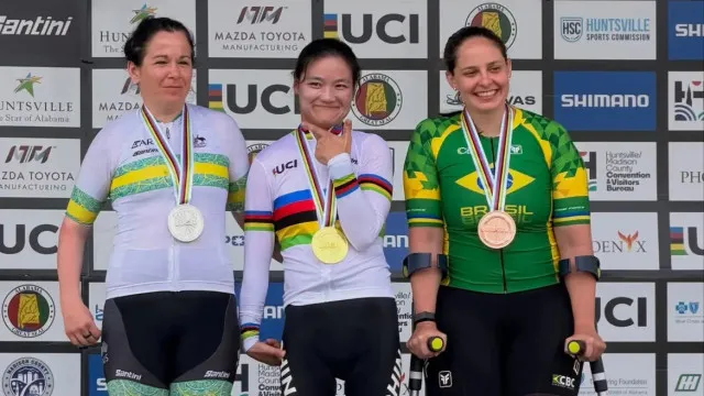 Brasil encerra Mundial de paraciclismo de estrada com cinco medalhas