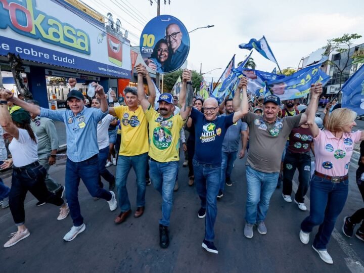 Medeiros volta a participar de ato político ao lado de Pivetta na reta final da campanha eleitoral