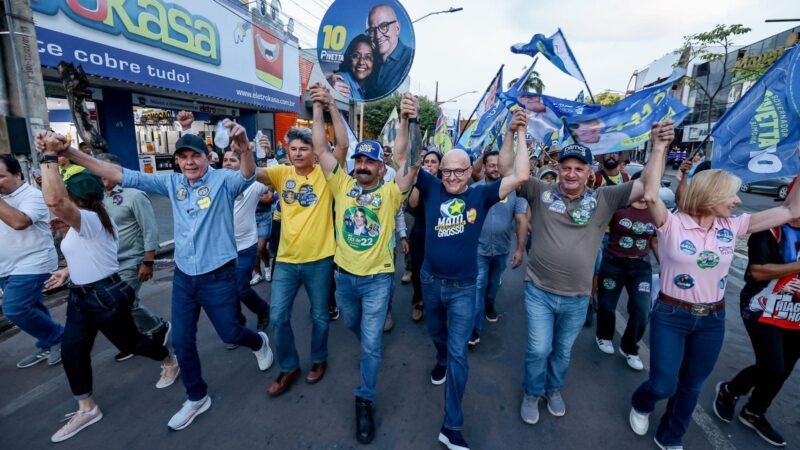 Medeiros volta a participar de ato político ao lado de Pivetta na reta final da campanha eleitoral