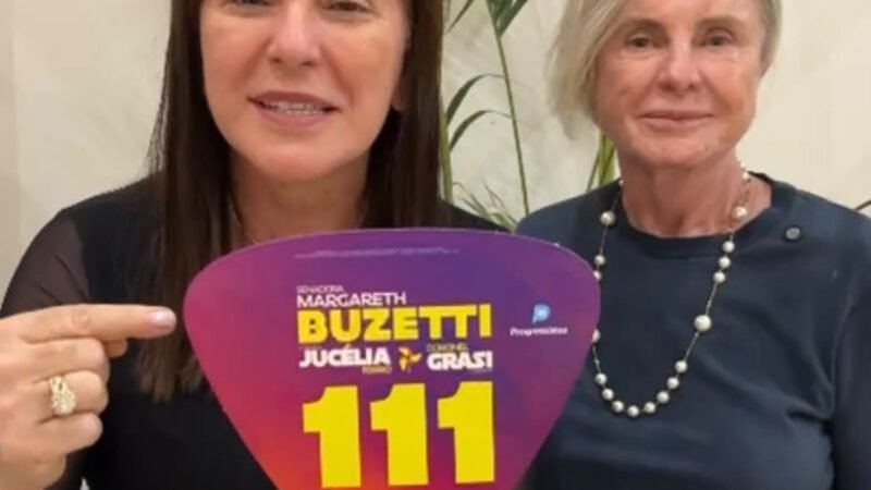 Rosana Martinelli declara apoio a Margareth Buzetti e reforça candidatura no norte de MT
