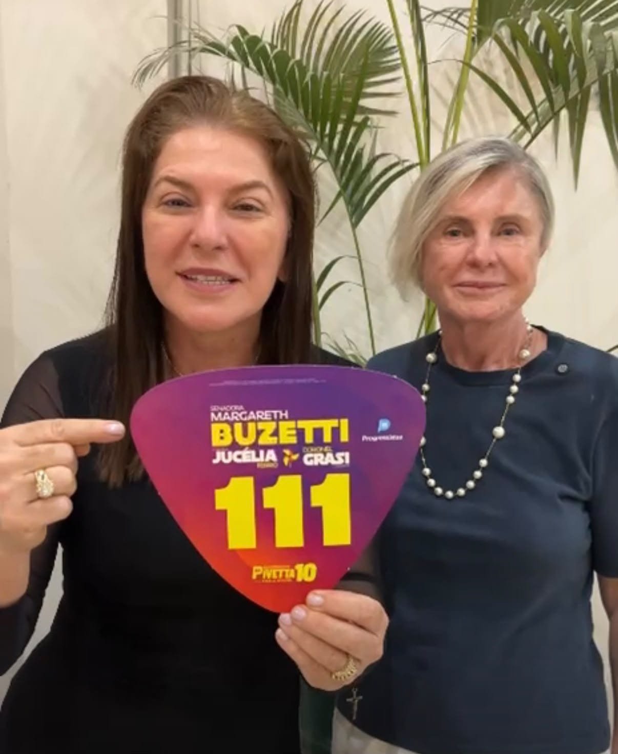 Rosana Martinelli declara apoio a Margareth Buzetti e reforça candidatura no norte de MT