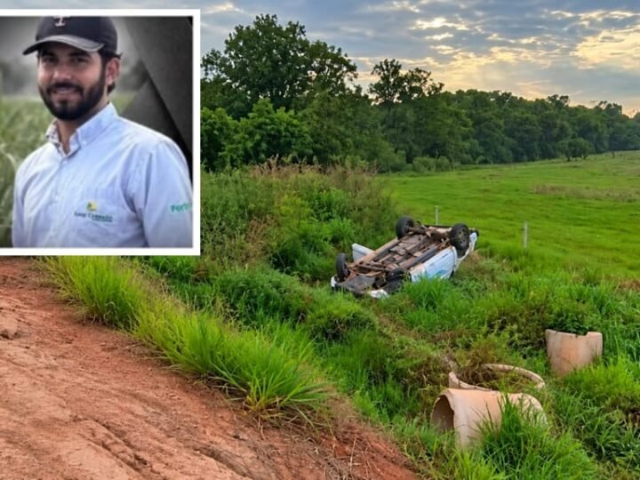 Estudante de Agronomia morre após caminhonete capotar em rodovia estadual no interior