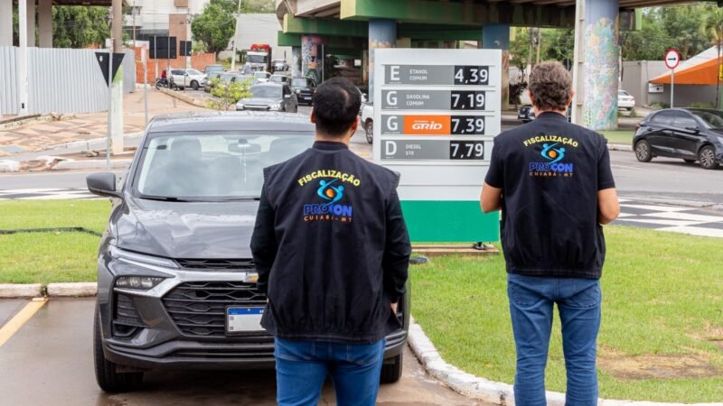 Procon Cuiabá fará fiscalização em 52 postos de combustíveis contra preços abusivos
