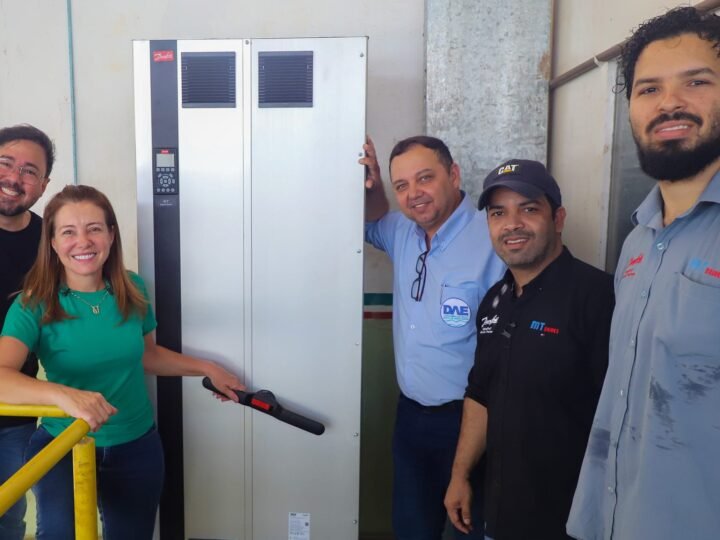DAE-VG instala novo inversor de frequência para reduzir gastos com energia
