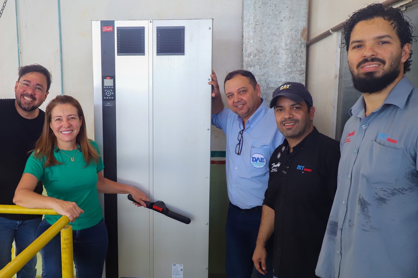 DAE-VG instala novo inversor de frequência para reduzir gastos com energia